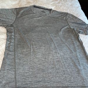 Men’s Grey striped Prana Shirt